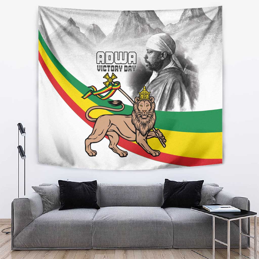 African Victory Menelik II Tapestry Battle Of Adwa LT15