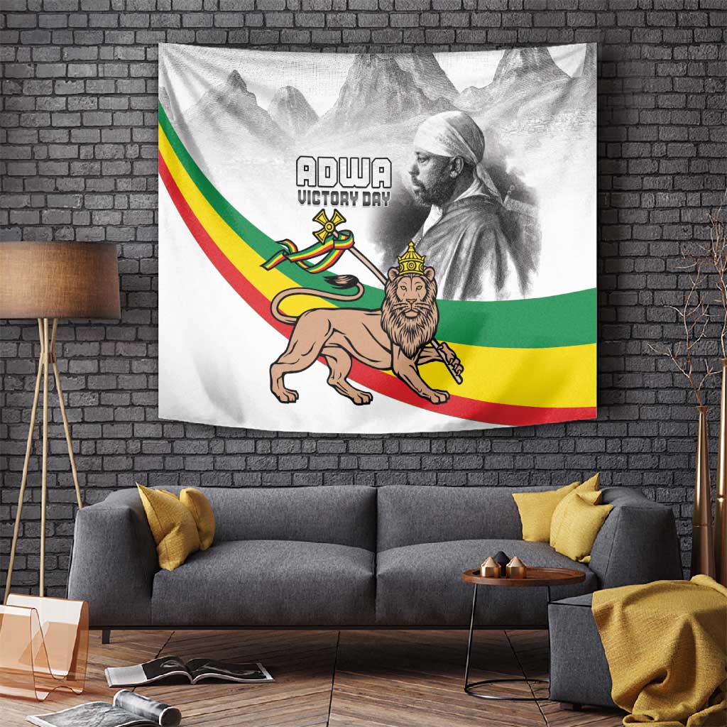 African Victory Menelik II Tapestry Battle Of Adwa LT15