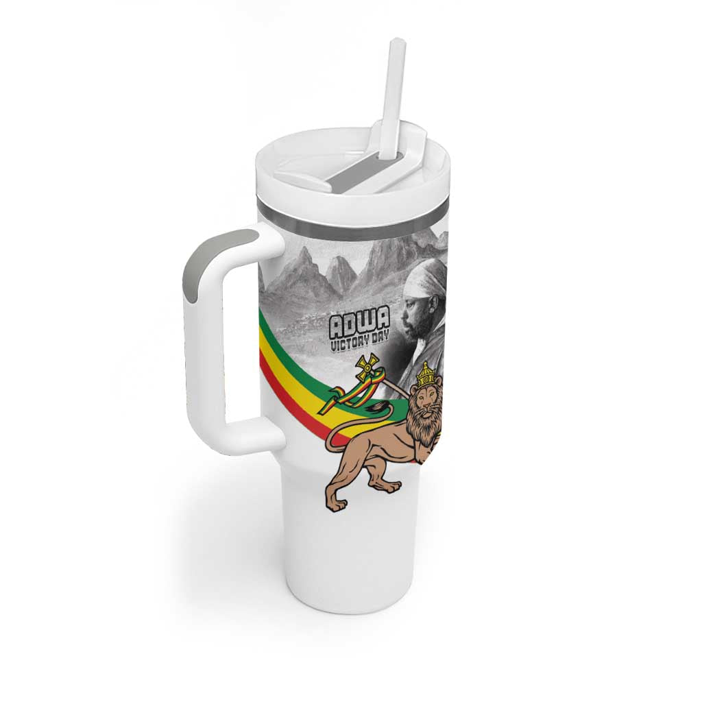 African Victory Menelik II Tumbler With Handle Battle Of Adwa LT15