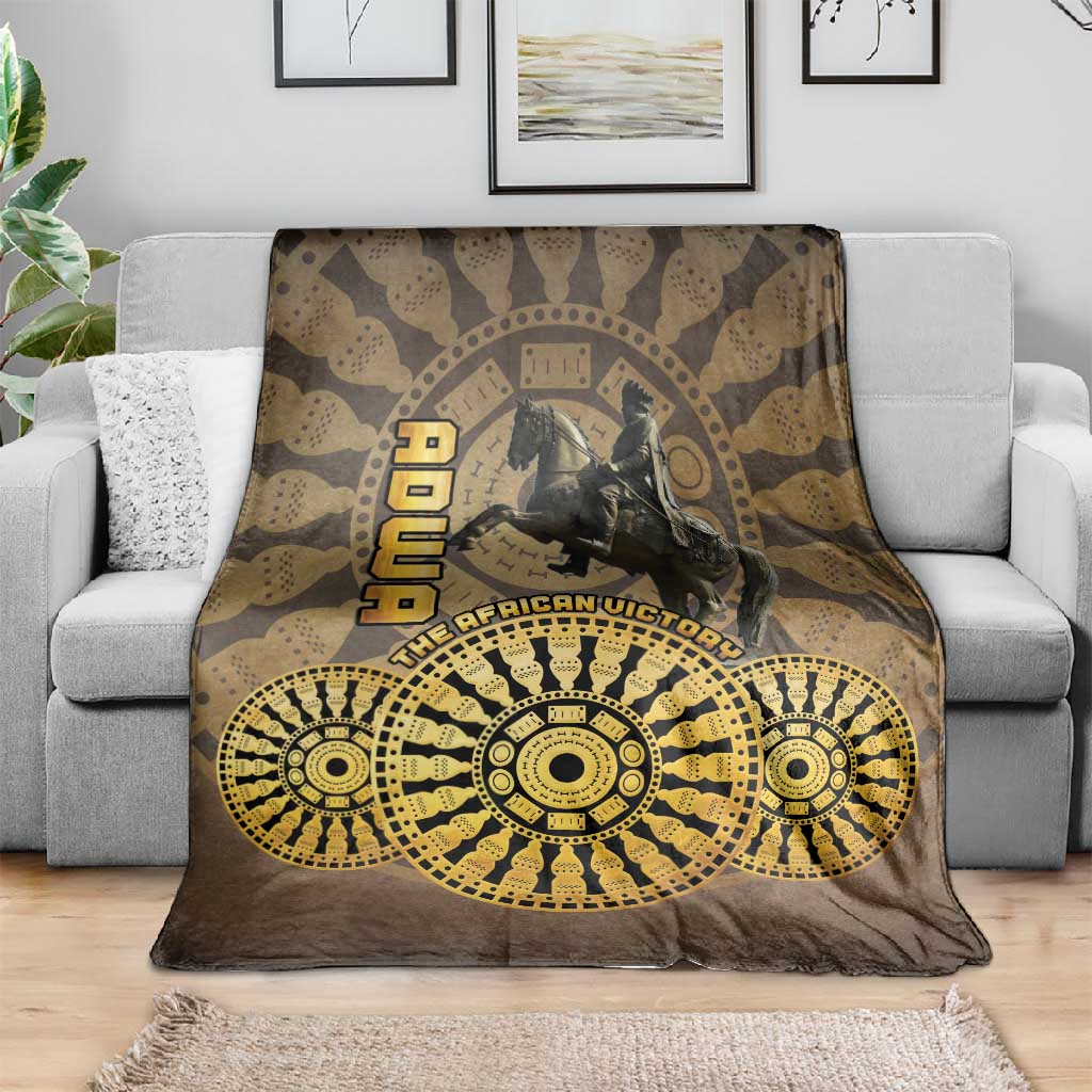 Adwa Victory Day Blanket Adwa Battle Shield - Vintage Style LT15