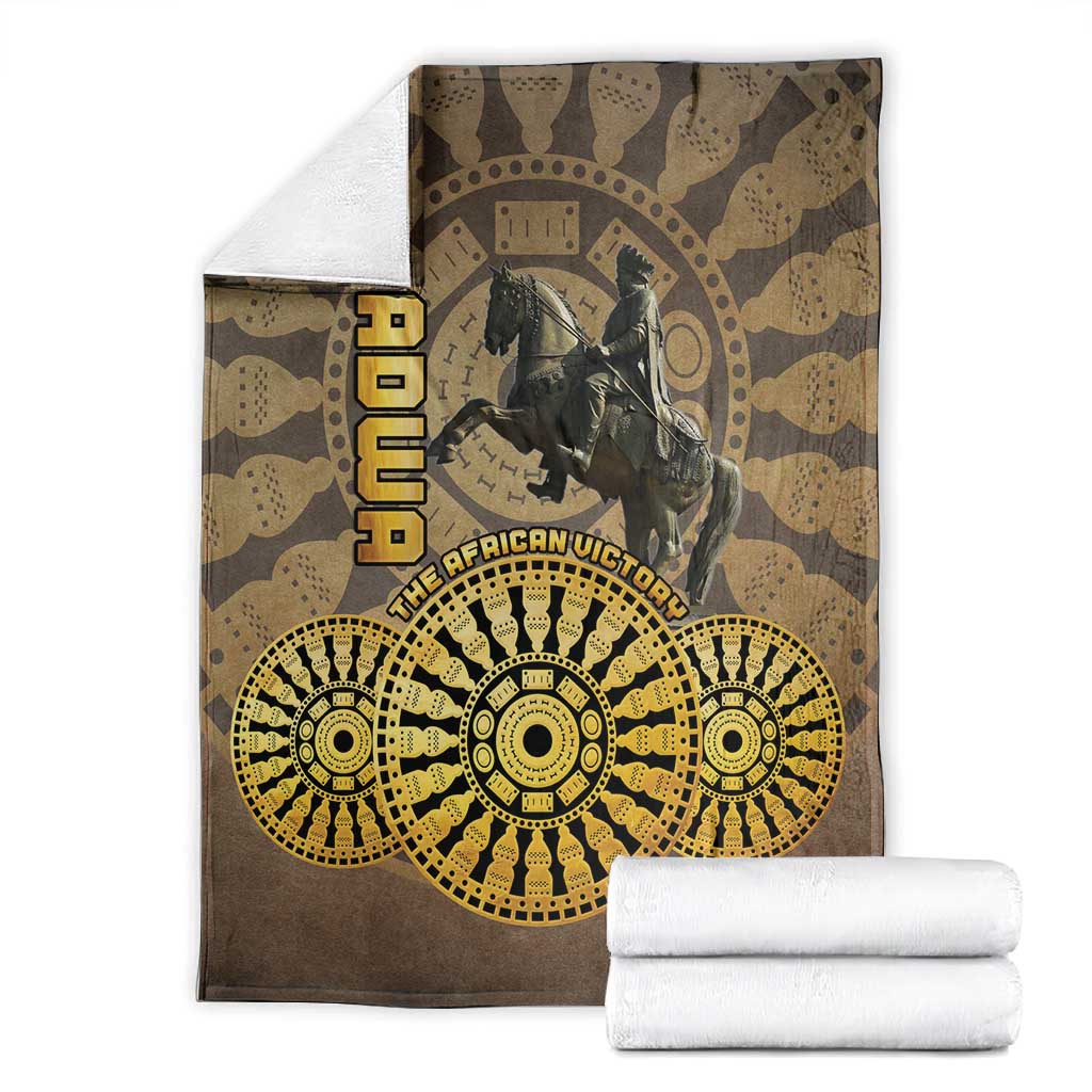 Adwa Victory Day Blanket Adwa Battle Shield - Vintage Style LT15