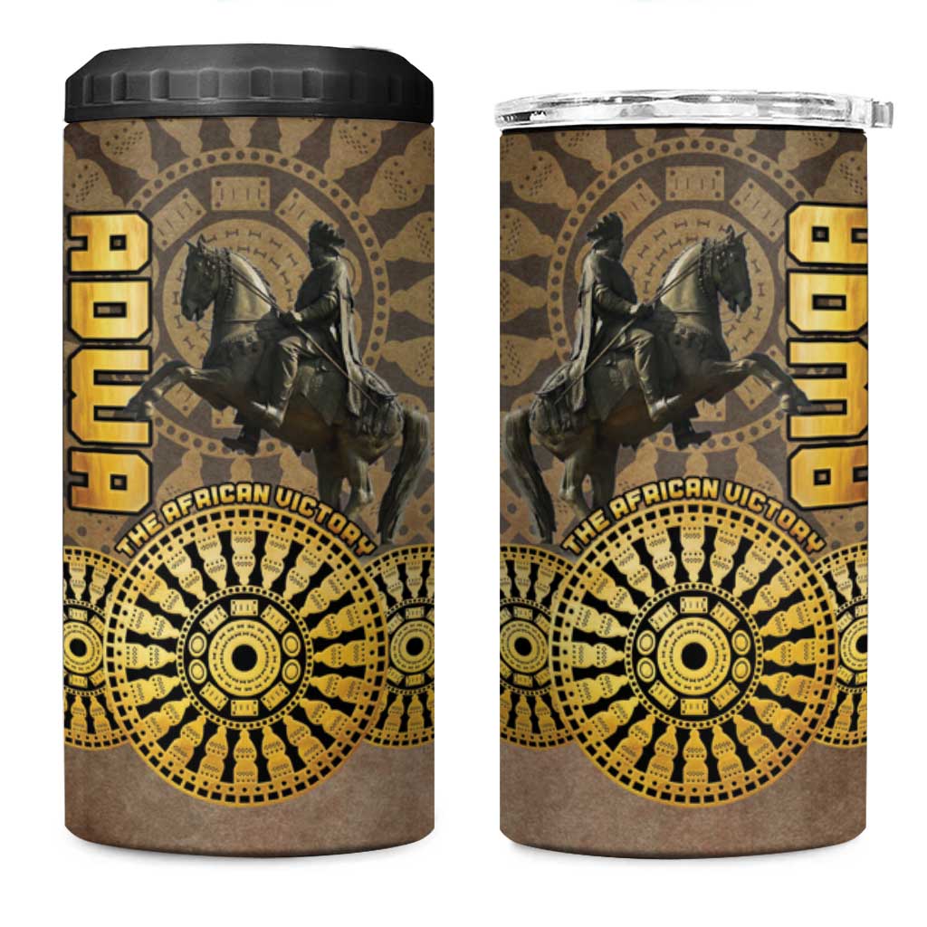Adwa Victory Day 4 in 1 Can Cooler Tumbler Adwa Battle Shield - Vintage Style LT15