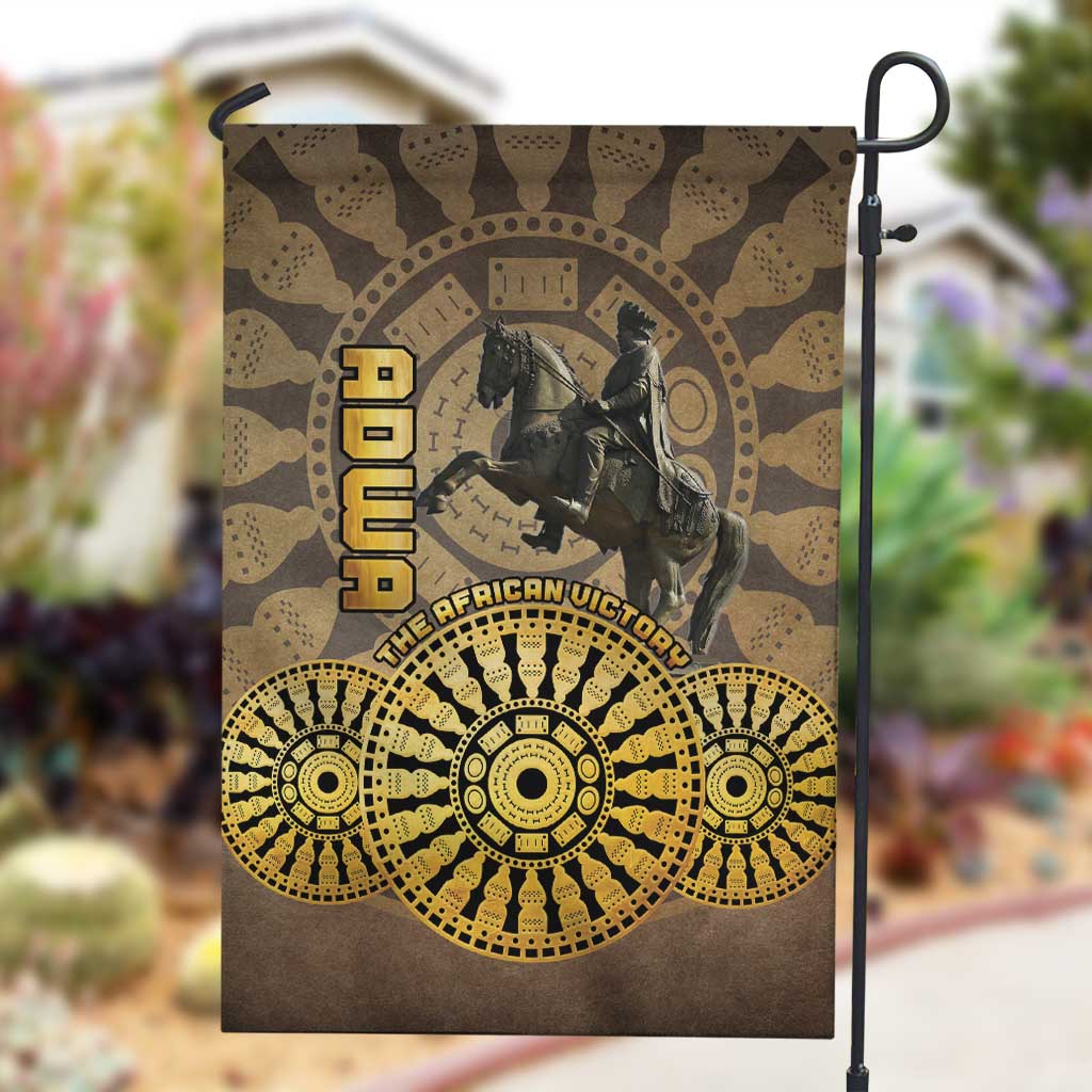 Adwa Victory Day Garden Flag Adwa Battle Shield - Vintage Style LT15