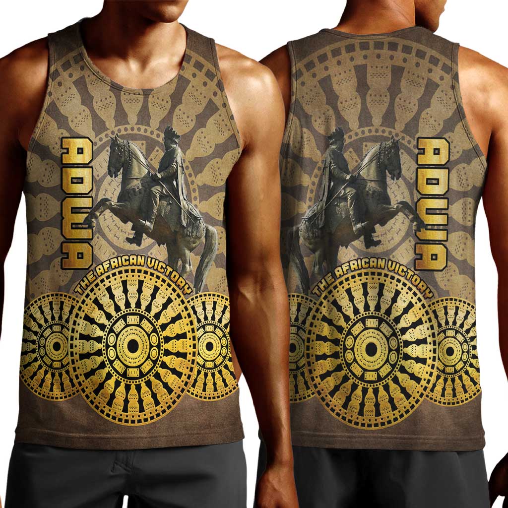 Adwa Victory Day Men Tank Top Adwa Battle Shield - Vintage Style LT15