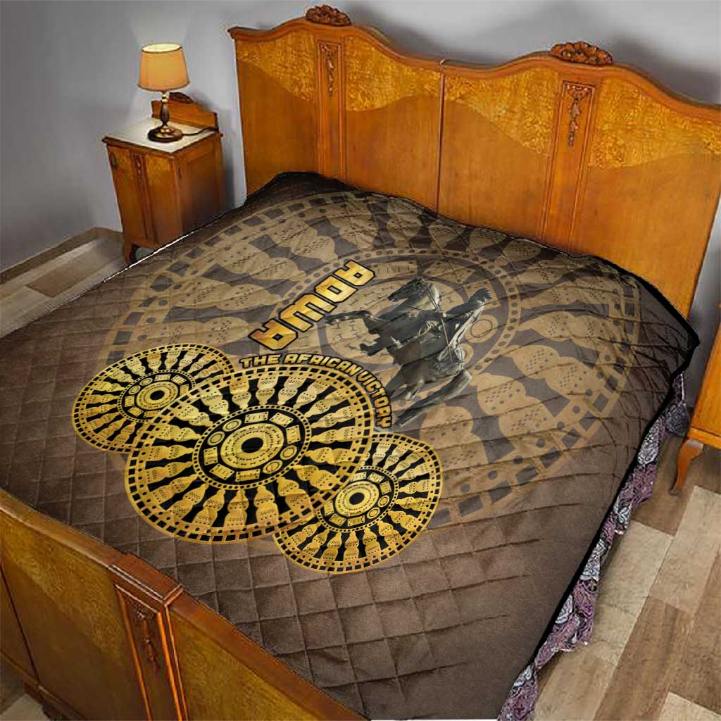 Adwa Victory Day Quilt Adwa Battle Shield - Vintage Style LT15