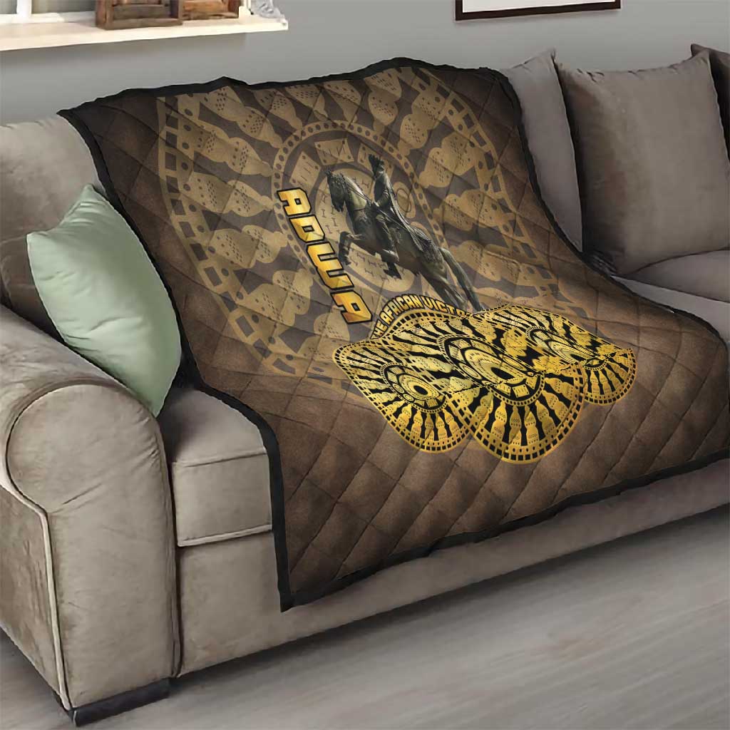 Adwa Victory Day Quilt Adwa Battle Shield - Vintage Style LT15
