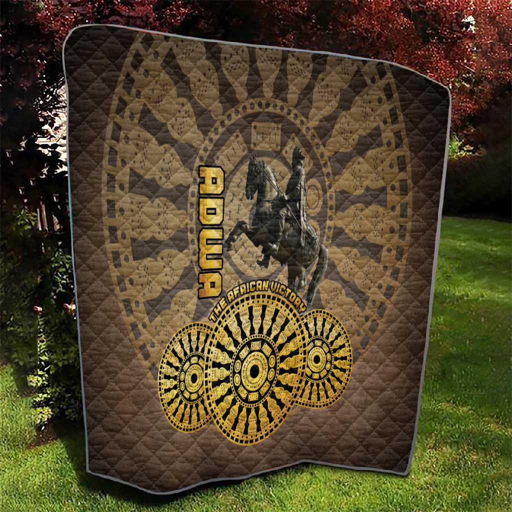 Adwa Victory Day Quilt Adwa Battle Shield - Vintage Style LT15