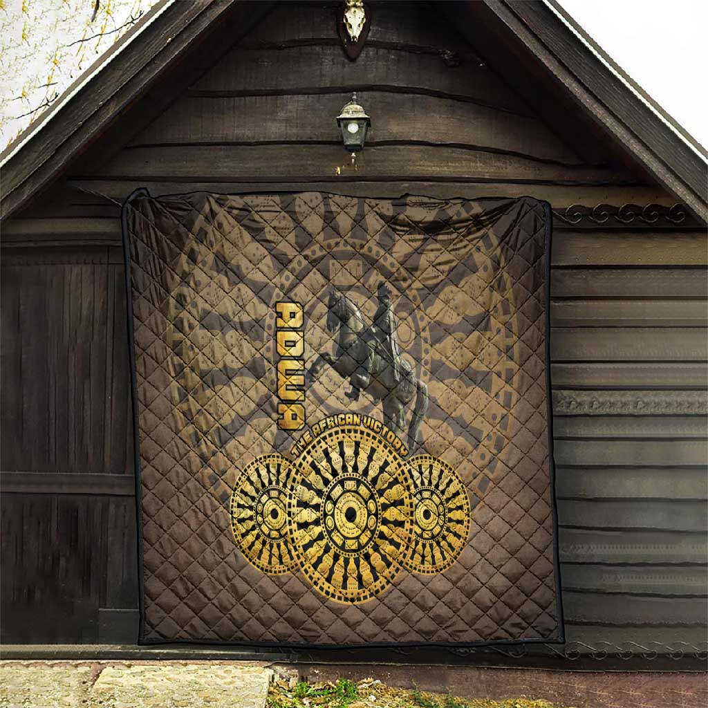 Adwa Victory Day Quilt Adwa Battle Shield - Vintage Style LT15