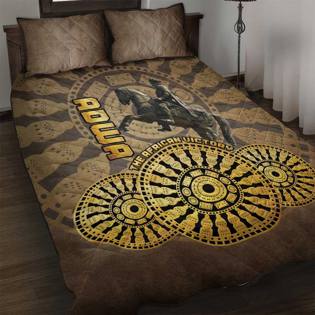 Adwa Victory Day Quilt Bed Set Adwa Battle Shield - Vintage Style LT15