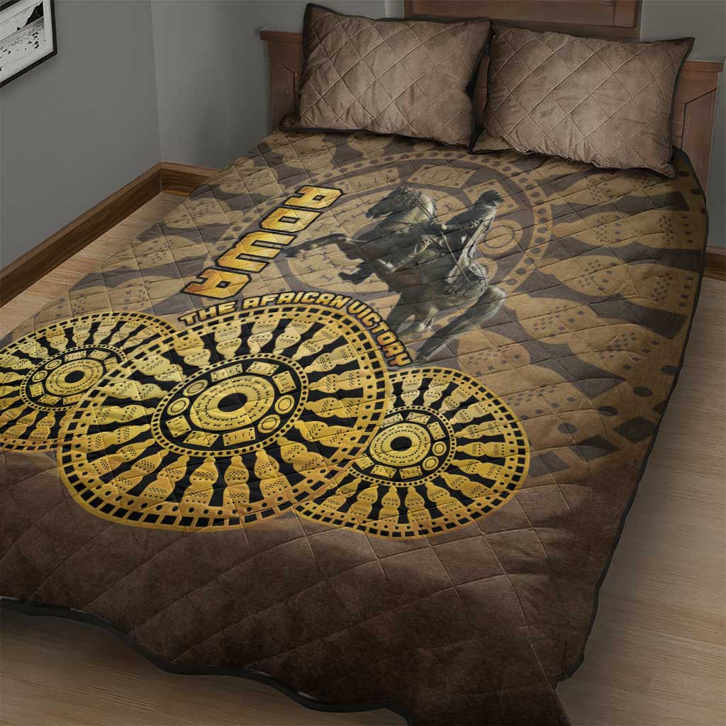 Adwa Victory Day Quilt Bed Set Adwa Battle Shield - Vintage Style LT15