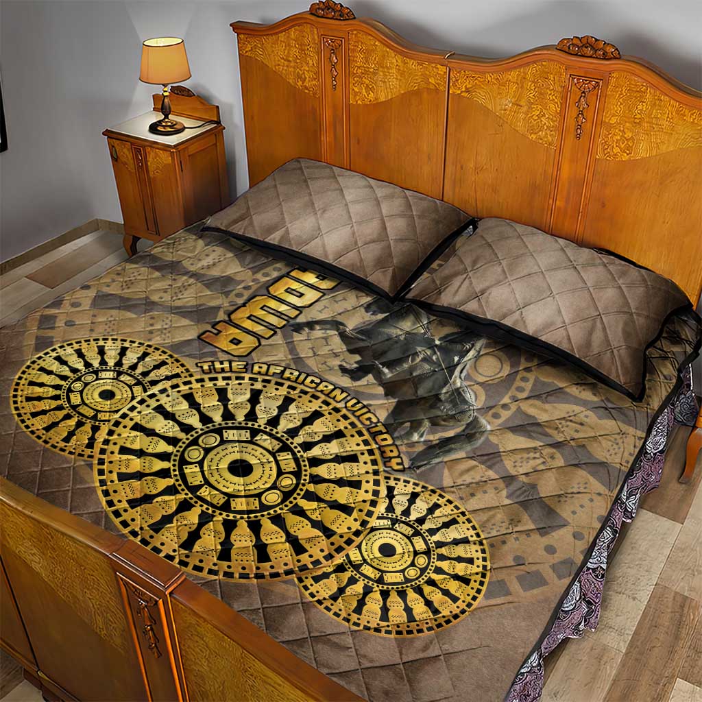 Adwa Victory Day Quilt Bed Set Adwa Battle Shield - Vintage Style LT15