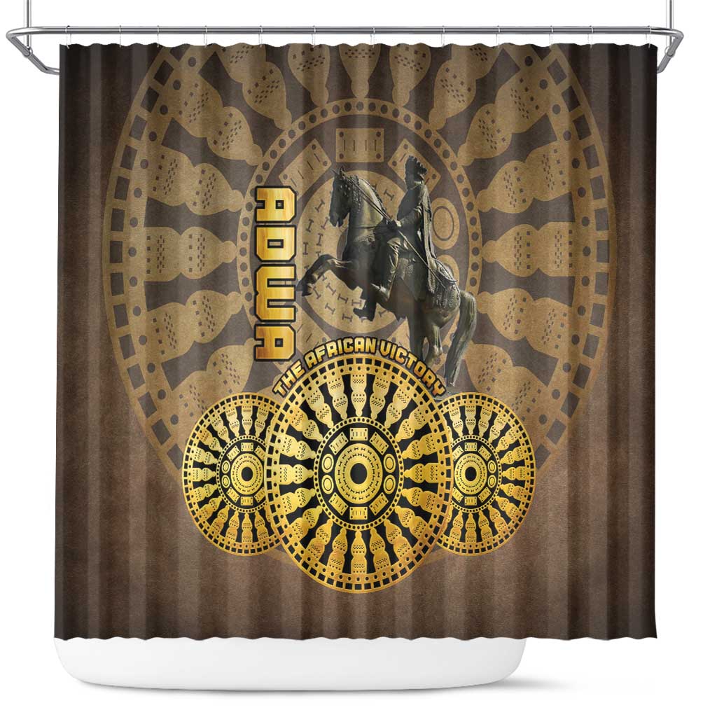 Adwa Victory of Ethiopia Shower Curtain African Victory In The Age Of Empire LT15