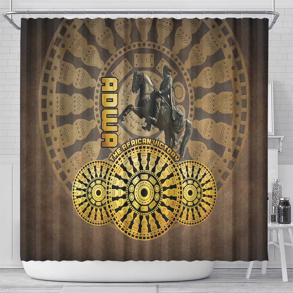 Adwa Victory of Ethiopia Shower Curtain African Victory In The Age Of Empire LT15
