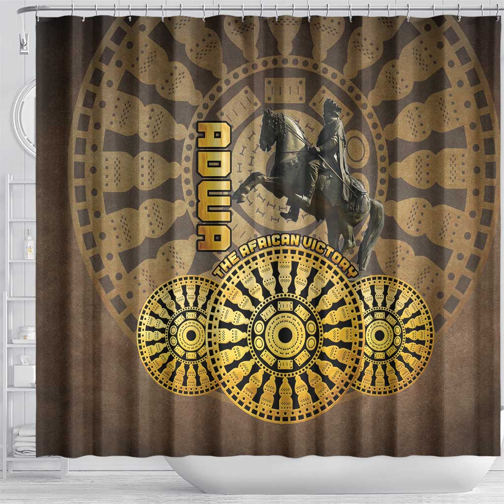 Adwa Victory of Ethiopia Shower Curtain African Victory In The Age Of Empire LT15