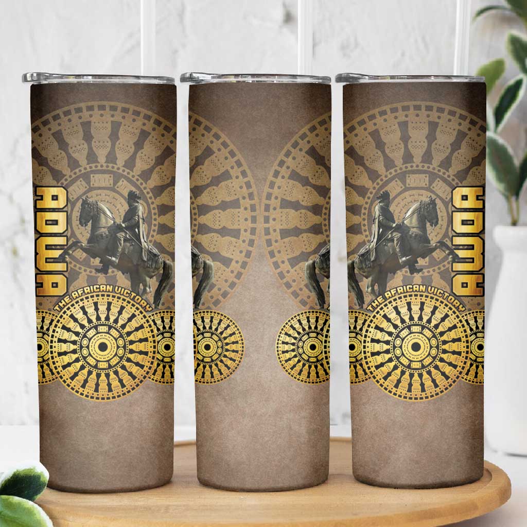 Adwa Victory Day Skinny Tumbler Adwa Battle Shield - Vintage Style LT15