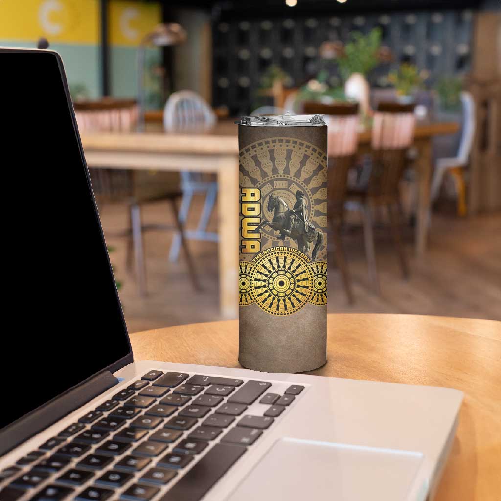 Adwa Victory Day Skinny Tumbler Adwa Battle Shield - Vintage Style LT15