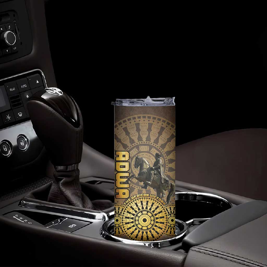 Adwa Victory Day Skinny Tumbler Adwa Battle Shield - Vintage Style LT15