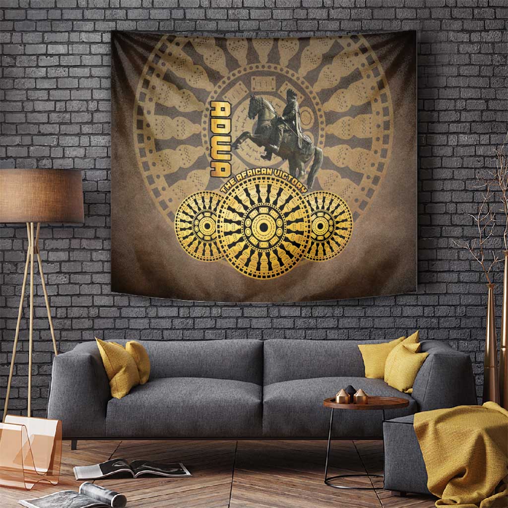 Adwa Victory Day Tapestry Adwa Battle Shield - Vintage Style LT15