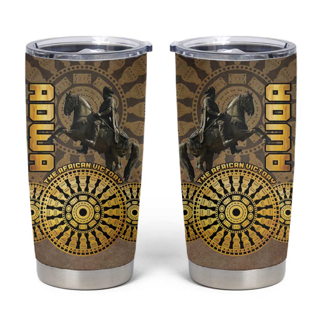 Adwa Victory Day Tumbler Cup Adwa Battle Shield - Vintage Style LT15