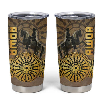 Adwa Victory Day Tumbler Cup Adwa Battle Shield - Vintage Style LT15