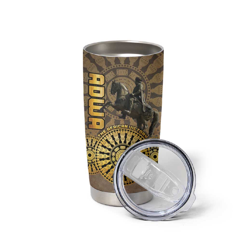Adwa Victory Day Tumbler Cup Adwa Battle Shield - Vintage Style LT15