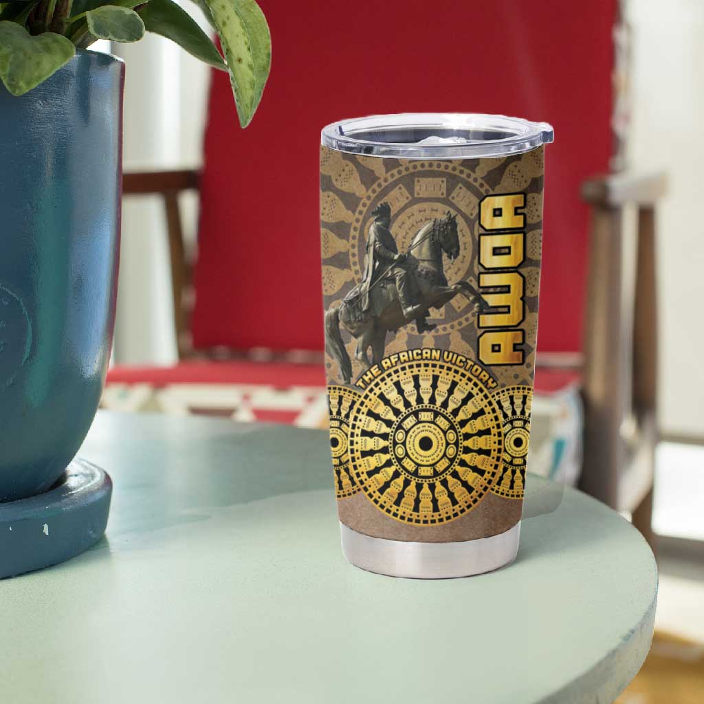 Adwa Victory Day Tumbler Cup Adwa Battle Shield - Vintage Style LT15