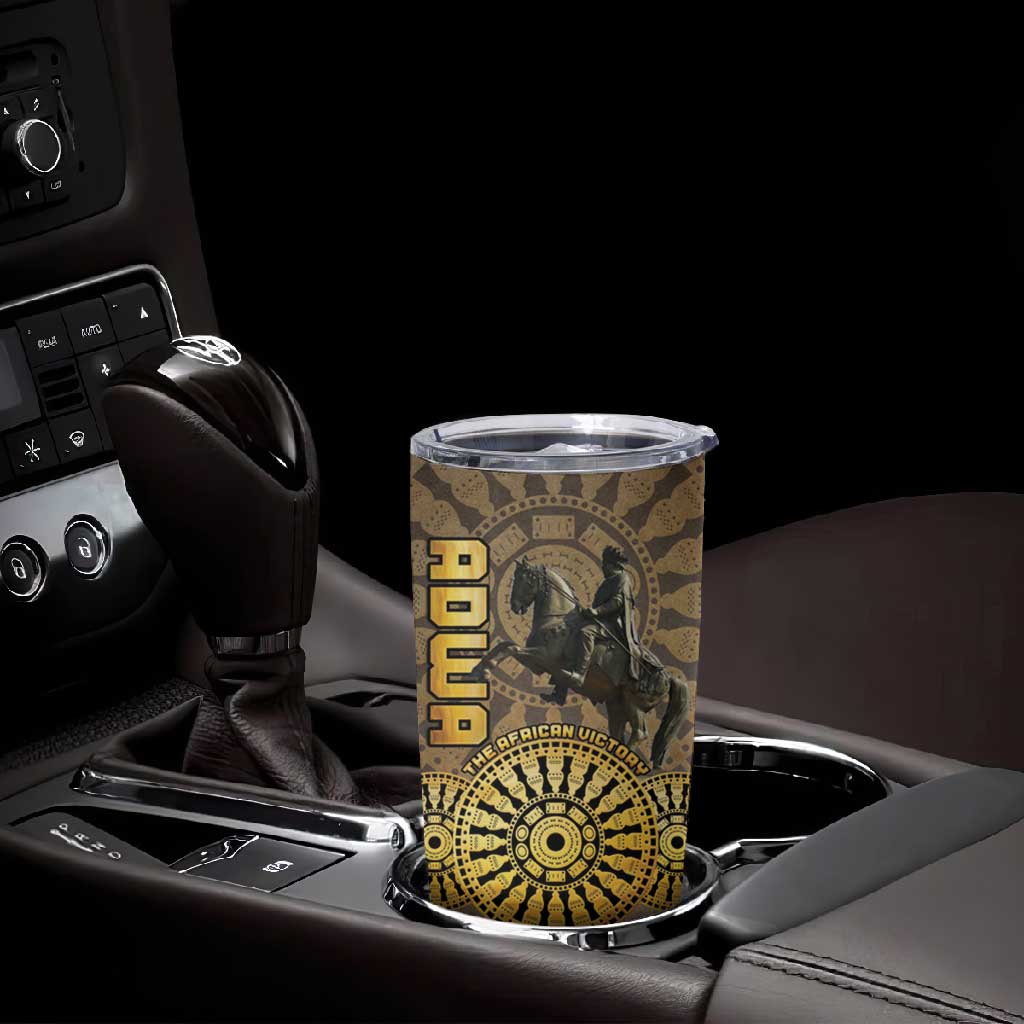 Adwa Victory Day Tumbler Cup Adwa Battle Shield - Vintage Style LT15