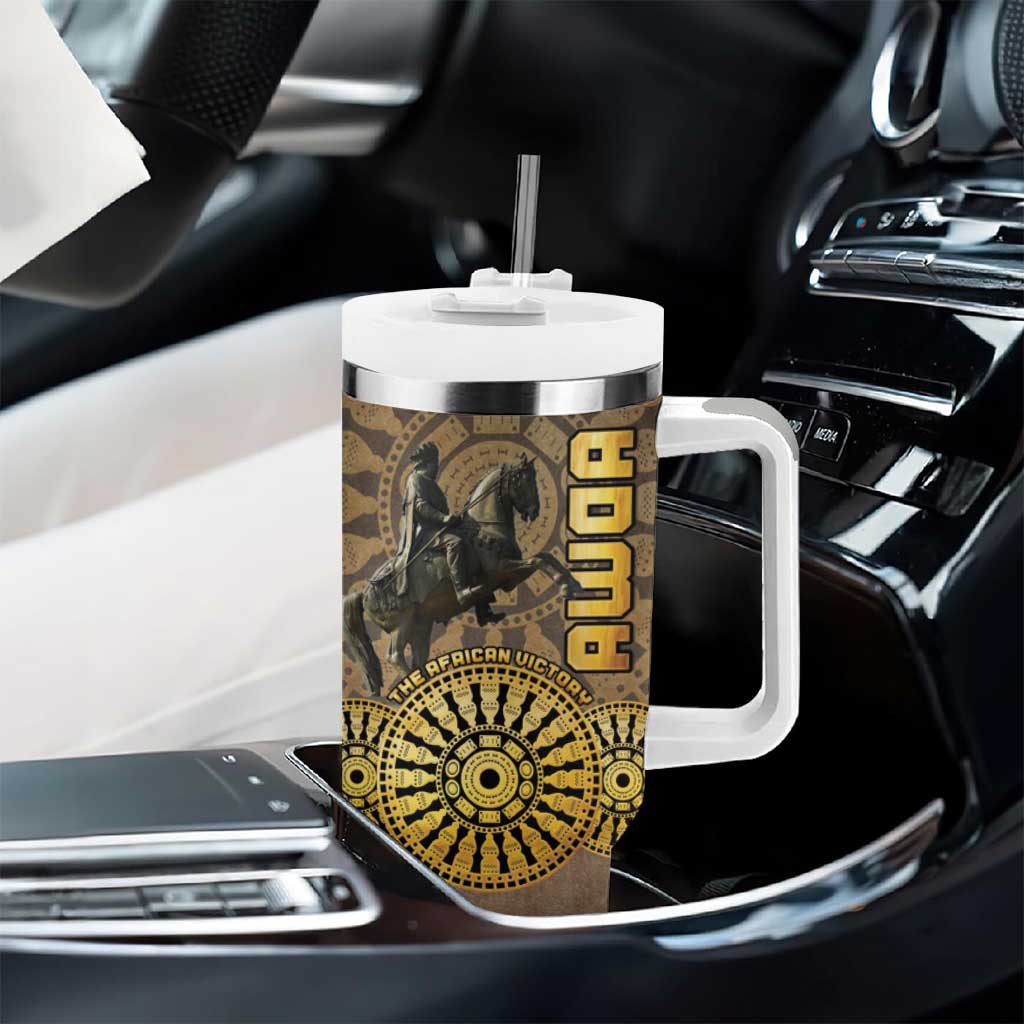 Adwa Victory Day Tumbler With Handle Adwa Battle Shield - Vintage Style LT15