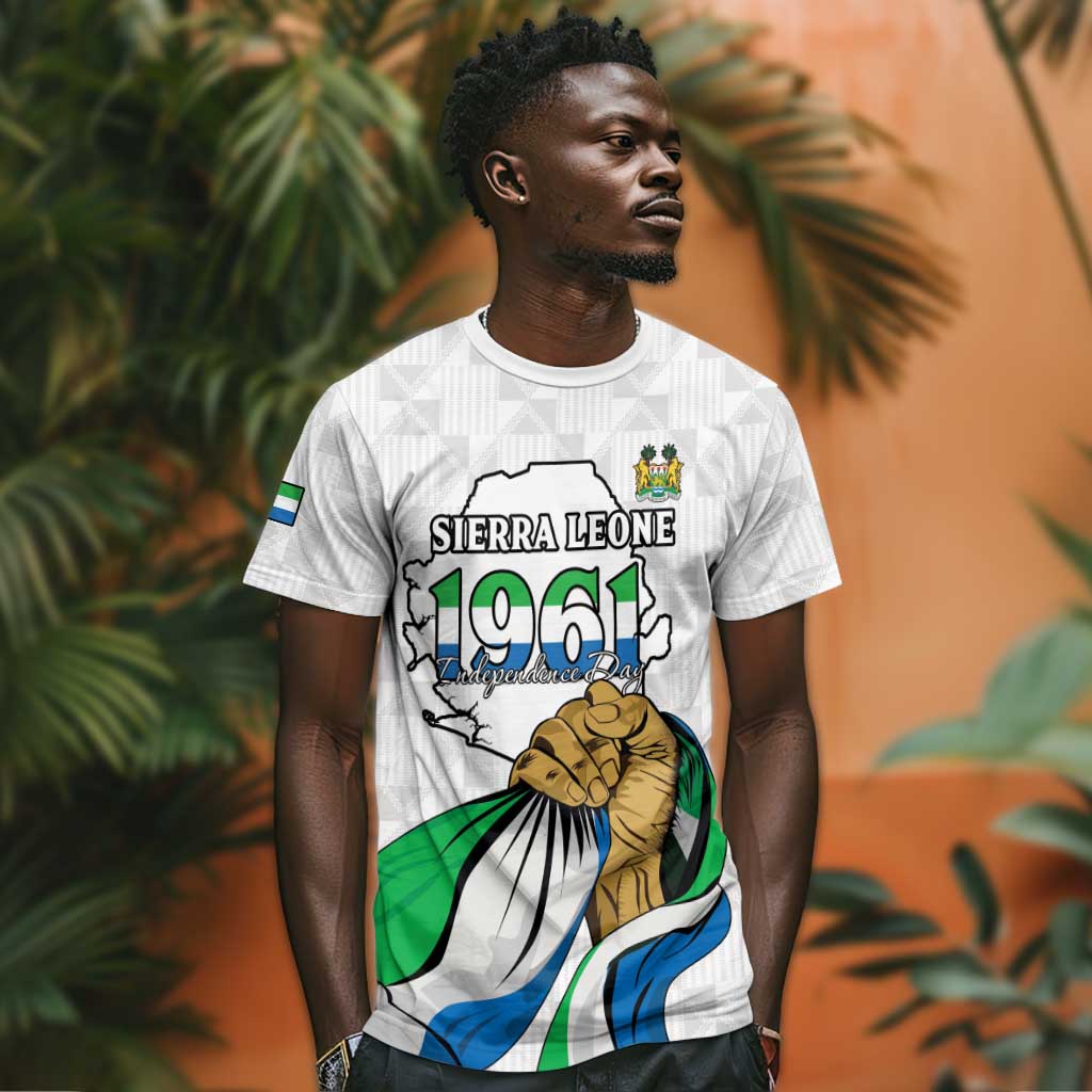 Personalised Happy Independence Sierra Leone T shirt April 27th LT15