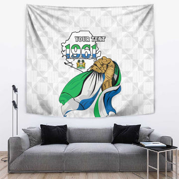 Personalised Happy Independence Sierra Leone Tapestry April 27th LT15