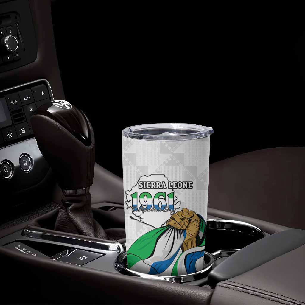 Personalised Happy Independence Sierra Leone Tumbler Cup April 27th LT15