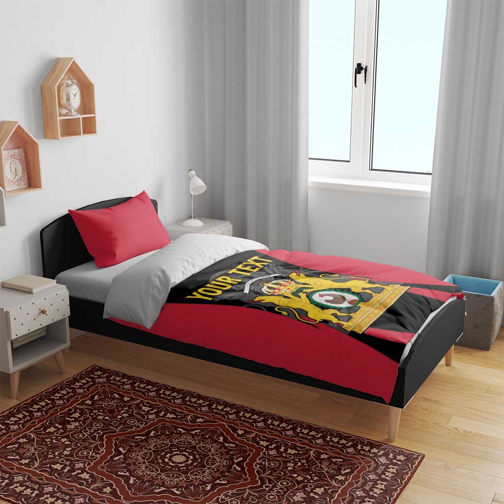 Personalised First Empire Of Haiti Bedding Set Coat Of Arms Sporty Style LT15