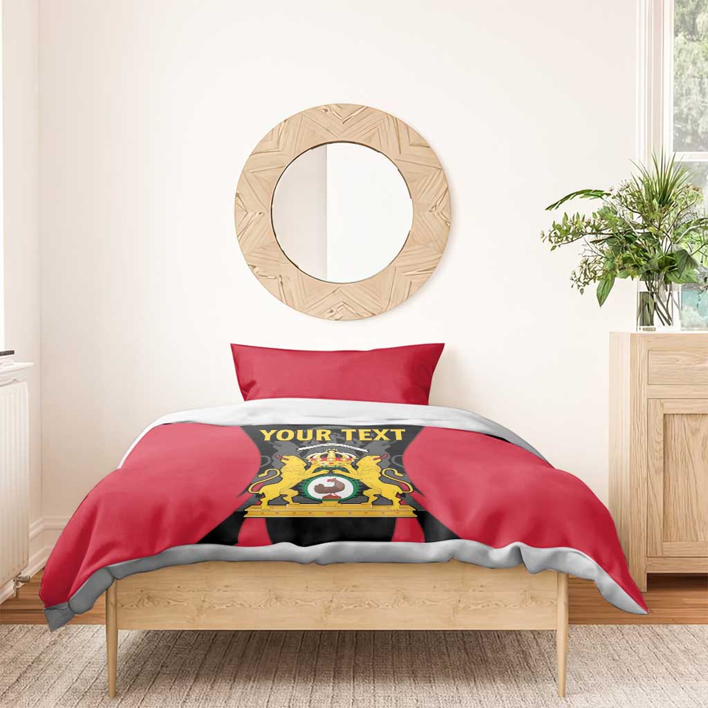 Personalised First Empire Of Haiti Bedding Set Coat Of Arms Sporty Style LT15