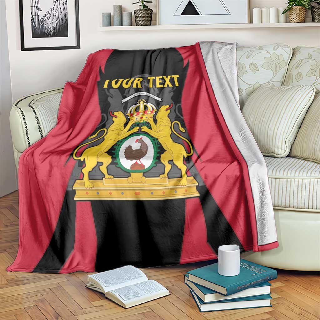 Personalised First Empire Of Haiti Blanket Coat Of Arms Sporty Style LT15