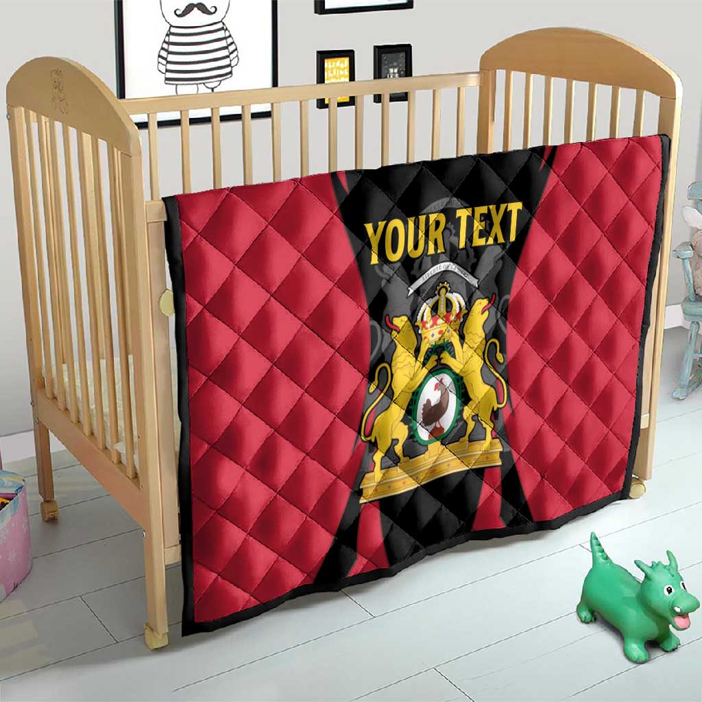 Personalised First Empire Of Haiti Quilt Coat Of Arms Sporty Style LT15