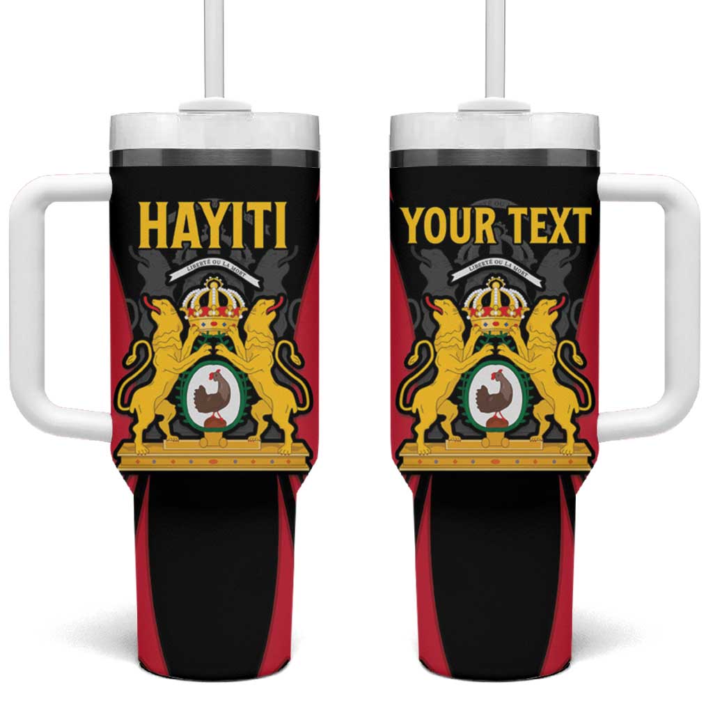 Personalised First Empire Of Haiti Tumbler With Handle Coat Of Arms Sporty Style LT15