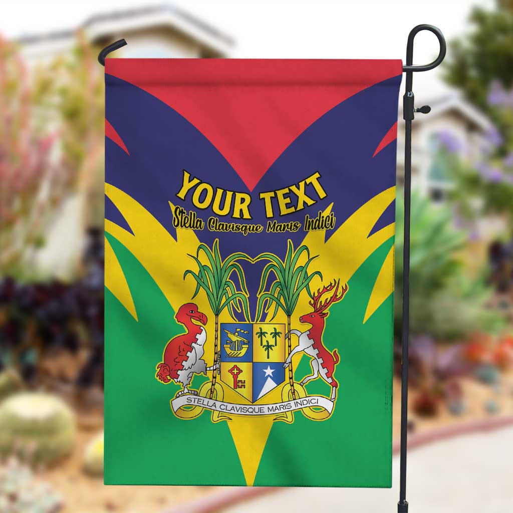 Personalised Republique de Maurice Garden Flag Coat Of Arms Flag Style LT15