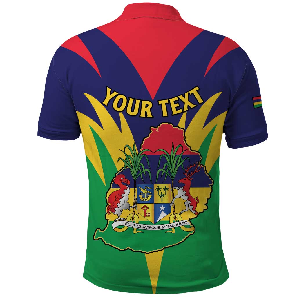 Personalised Mauritius Polo Shirt Stella Clavisque Maris Indici LT15