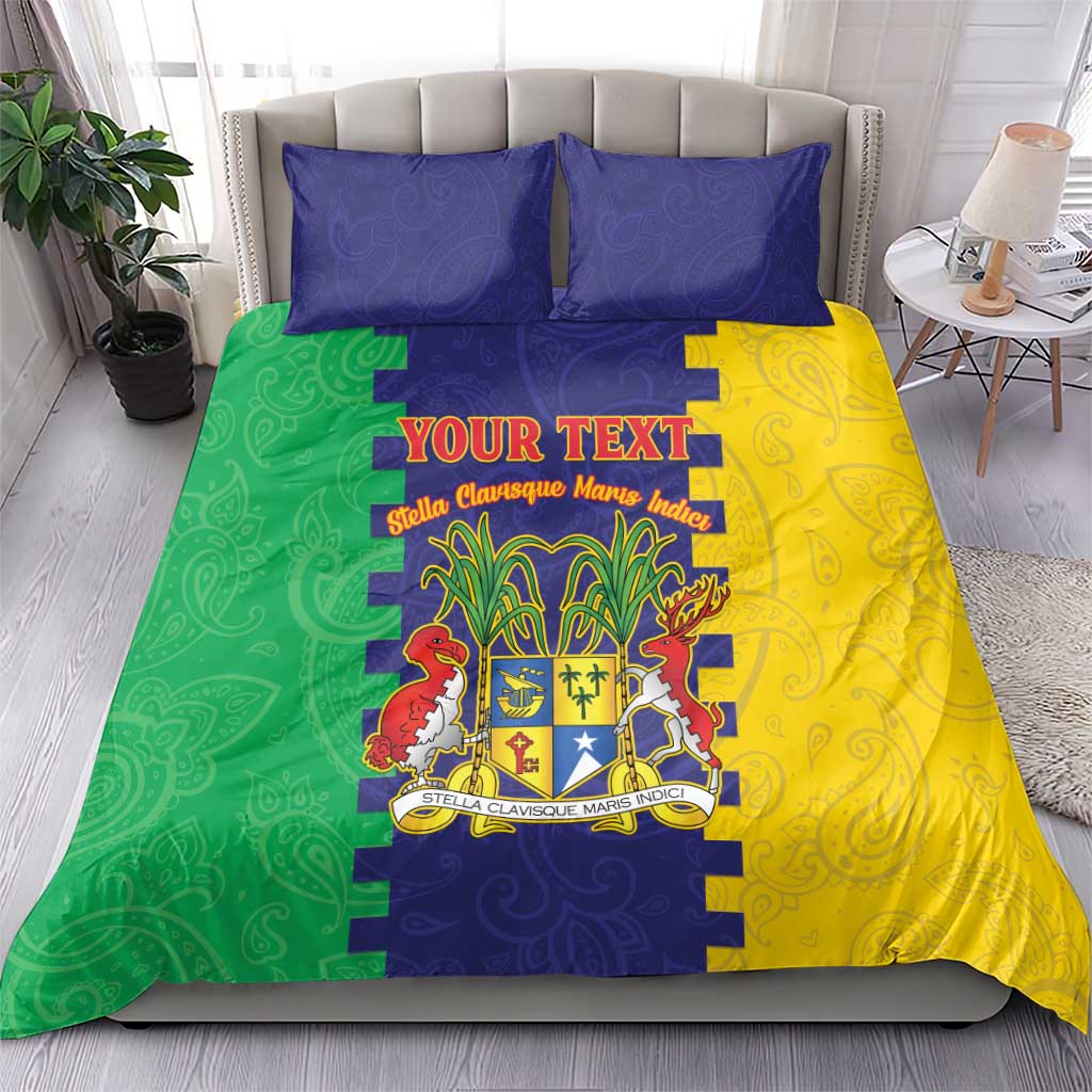 Personalised Republique de Maurice Bedding Set Stella Clavisque Maris Indici LT15