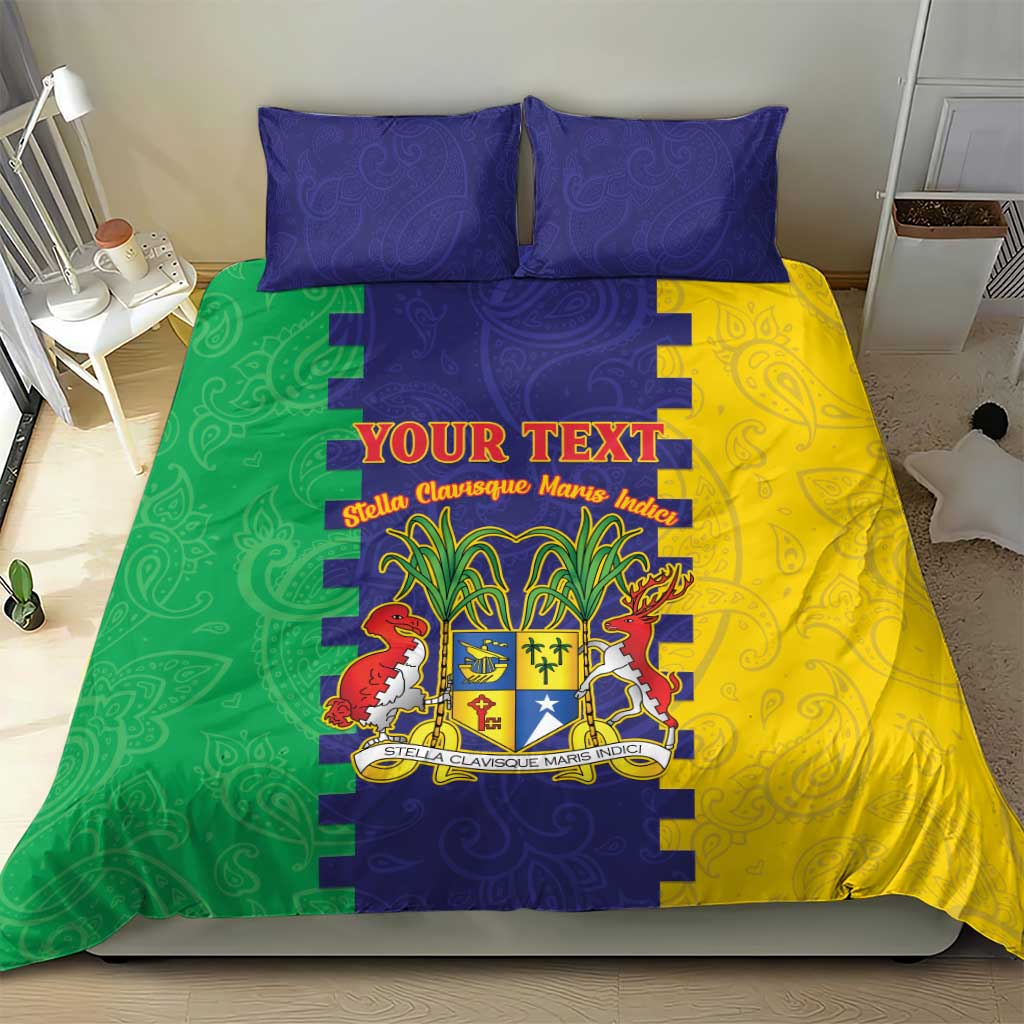 Personalised Republique de Maurice Bedding Set Stella Clavisque Maris Indici LT15