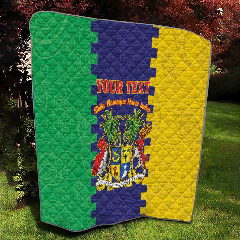 Personalised Republique de Maurice Quilt Stella Clavisque Maris Indici LT15