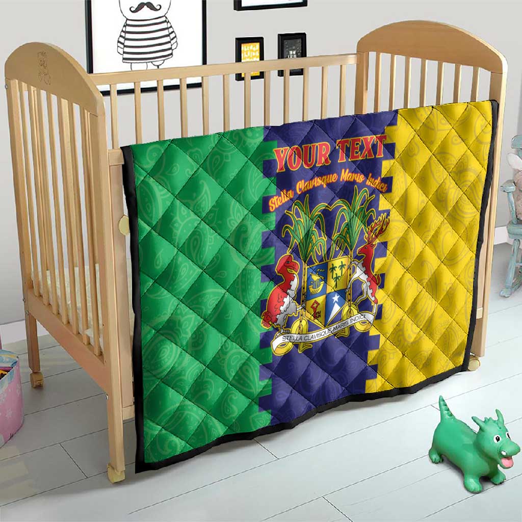 Personalised Republique de Maurice Quilt Stella Clavisque Maris Indici LT15