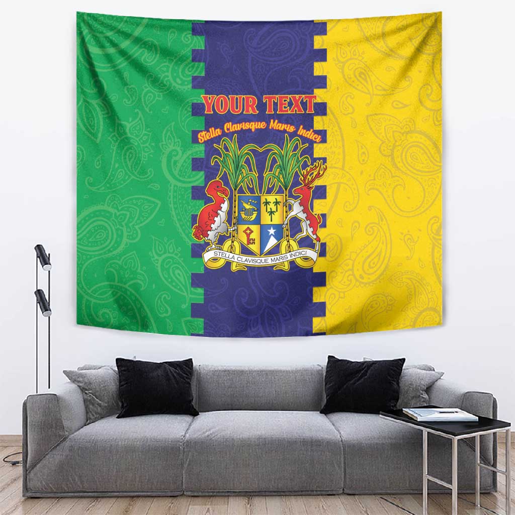 Personalised Republique de Maurice Tapestry Stella Clavisque Maris Indici LT15