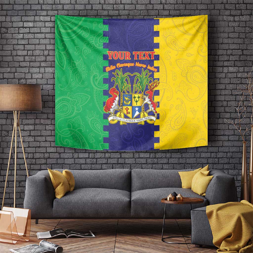 Personalised Republique de Maurice Tapestry Stella Clavisque Maris Indici LT15