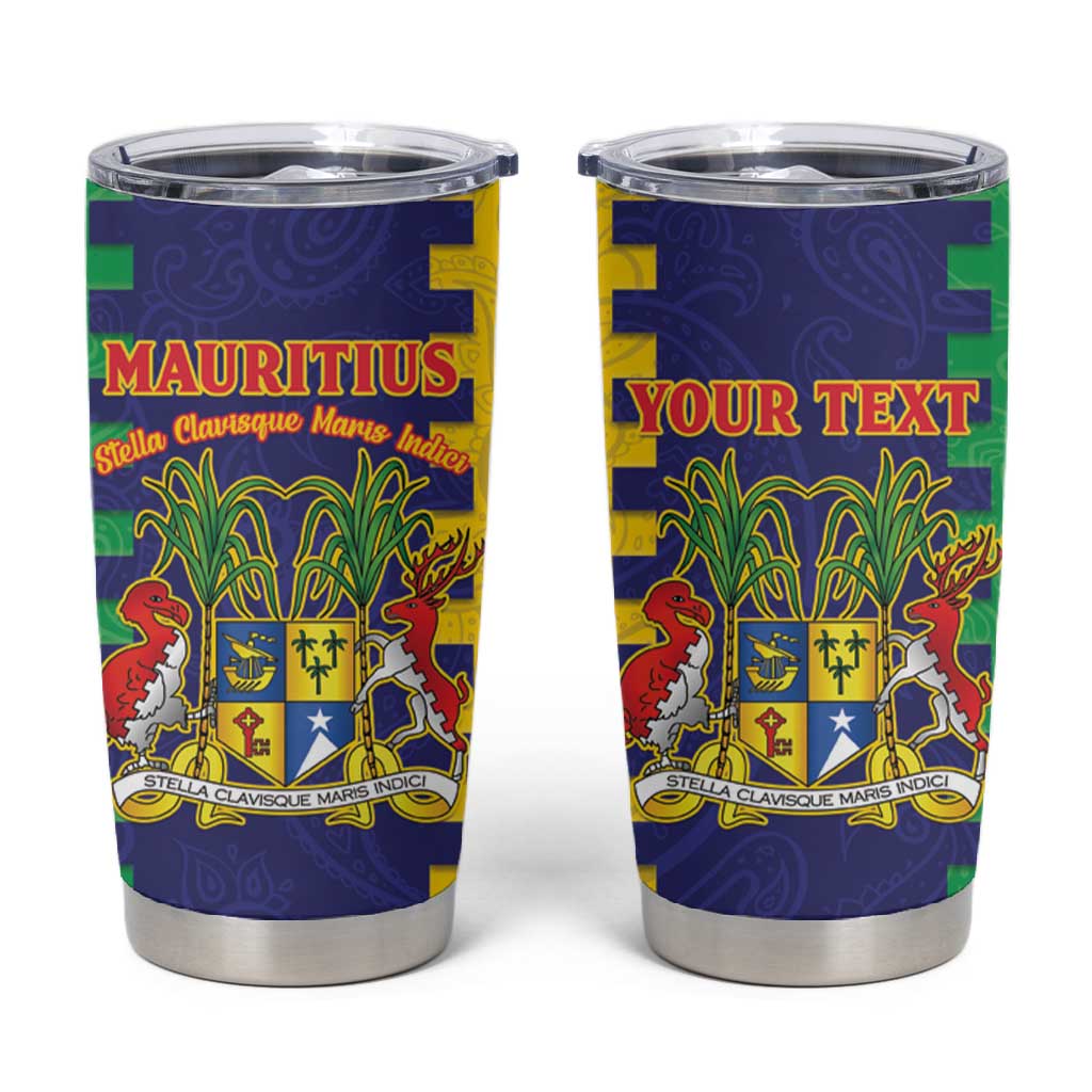 Personalised Republique de Maurice Tumbler Cup Stella Clavisque Maris Indici LT15