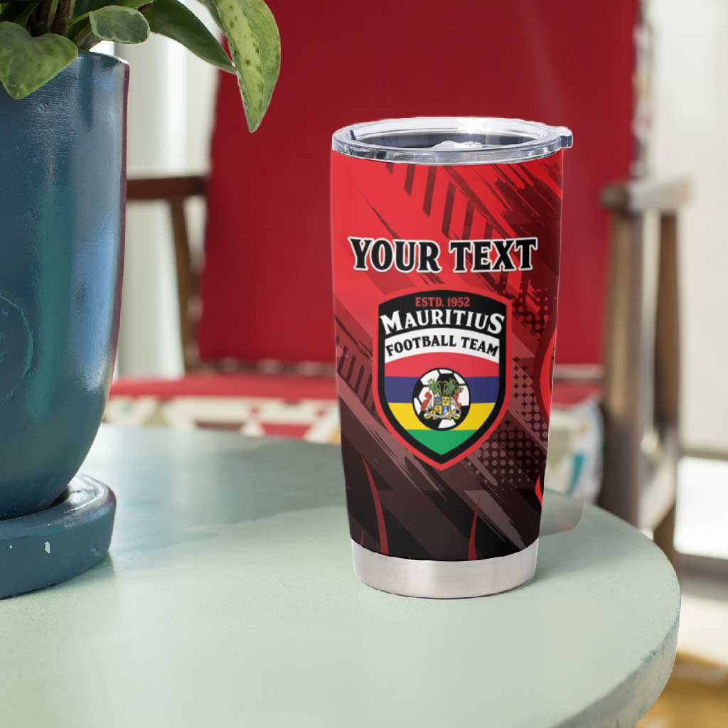 Personalised Mauritius Football Tumbler Cup Go Les Dodos Go LT15