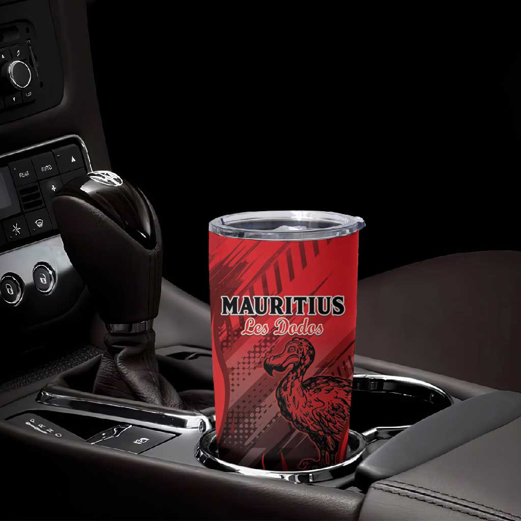 Personalised Mauritius Football Tumbler Cup Go Les Dodos Go LT15