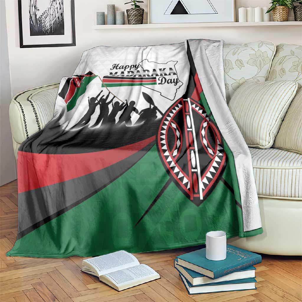 Kenya Blanket Madaraka Day - Maasai Shield LT15