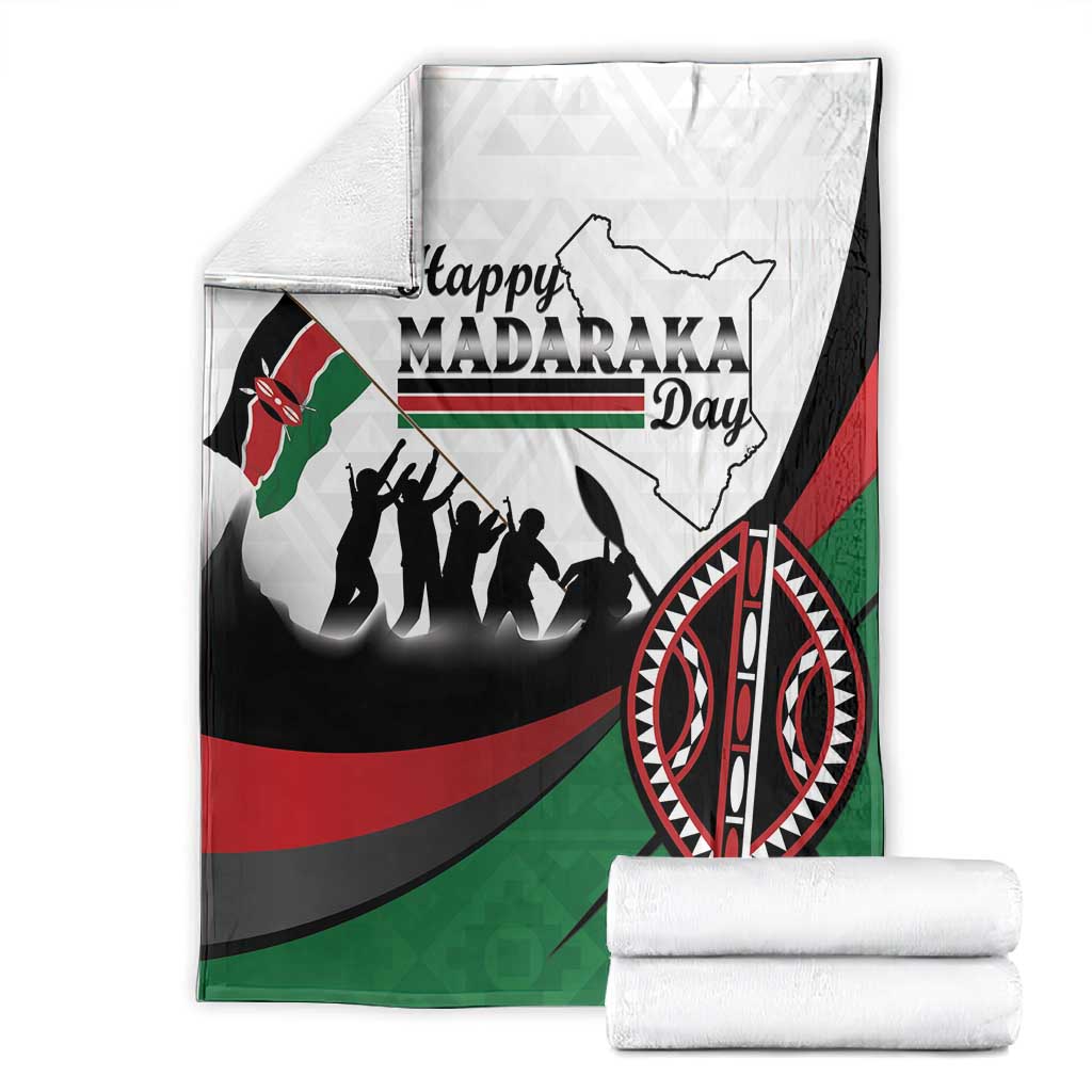 Kenya Blanket Madaraka Day - Maasai Shield LT15