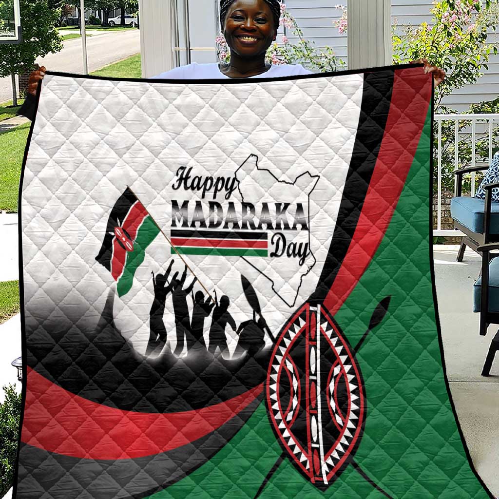 Kenya Quilt Madaraka Day - Maasai Shield LT15